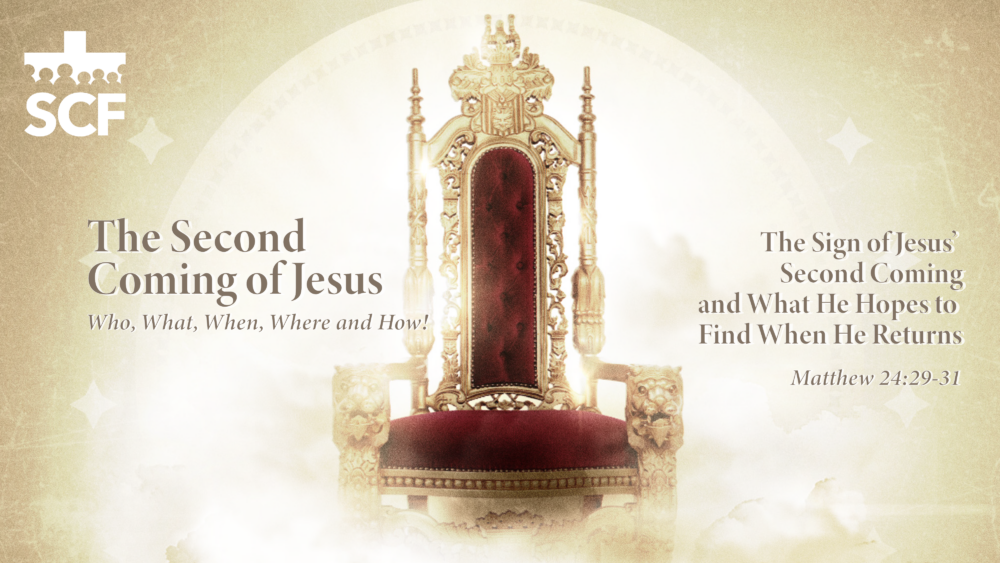The Sign of Jesus’ Second Coming…and What He Hopes to Find When He Returns