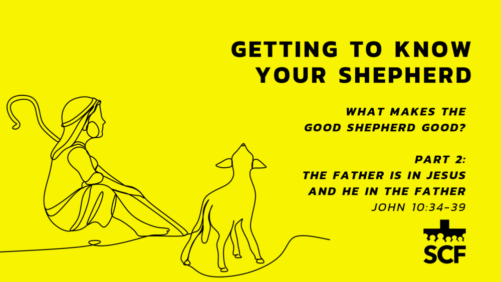 What Makes The Good Shepherd Good? Part 2: The Father is in Jesus and He in the Father